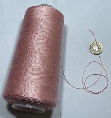 Cotton silk perle yarn cone - cotton,