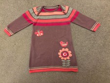 Marks And Spencer Knitted Jumper Dress 9-12 Months 