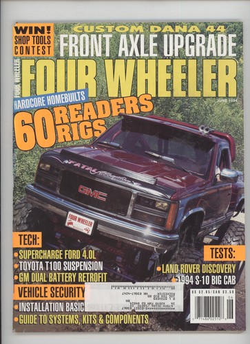 Four wheeler june 1994 gmc - wheeler,
