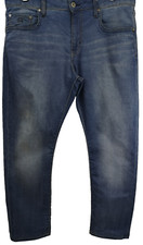 Freesoul Mens Blue Jeans Waist 36/38 x 32-28in leg Slim fit Used EBSK4070