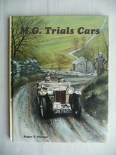 M.G. TRIALS CARS.  ( in the