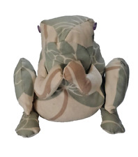 FABRIC FROG DOORSTOP - HANDMADE HOME DECOR ACCENT