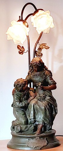 Vintage large art nouveau - large,