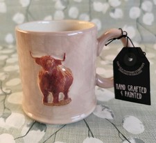 Highland Cow 4in Tankard Mug