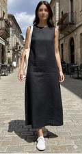 Zara Black Midi Dress Size M