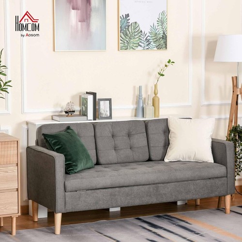 Homcom modern seater sofa - homcom,