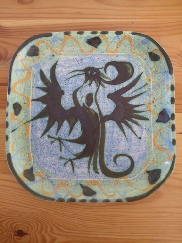 Phoenix newlyn pottery square - phoenix,