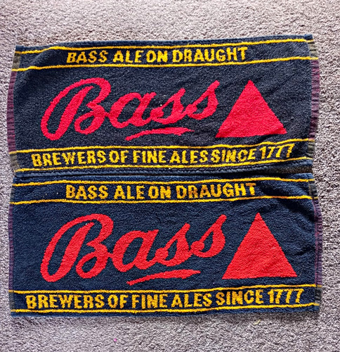 Bass bar towels for ale - bar,