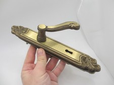 Large Vintage Brass Lever Door