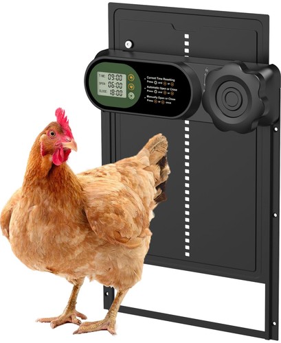 Automatic chicken coop door - automatic,