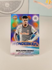 Benjamin Sesko Wonderkids /25 - Topps Chrome UCC 2022/23 - FC Red Bull Salzburg