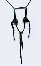 5 point breastplate leather