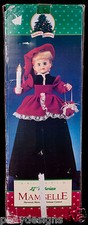 Holiday Classic Mamselle 27" Victorian Woman Animated Music Motionette SEE VIDEO