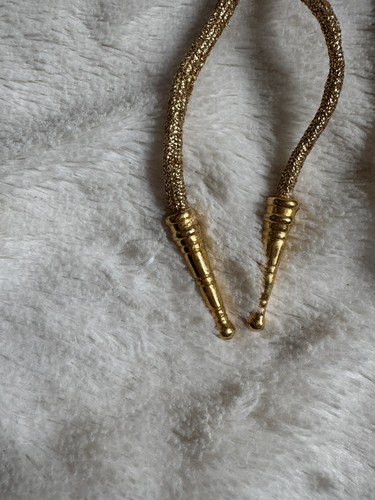 Gold cowboy necklace - cowboy,