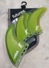 Futures 5 Fin Set Stamps Honeycomb Thruster Quad Surfboard Performance Fins 