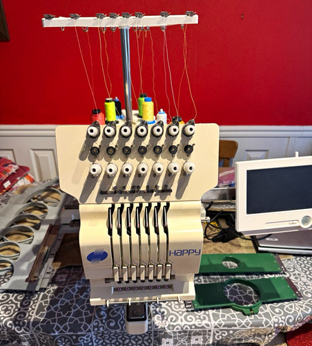 Happy multi needle - happy, embroidery