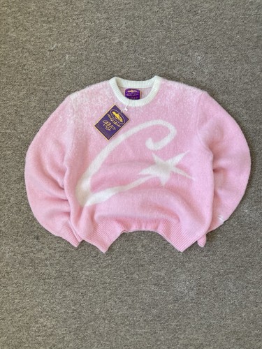 Pink corteiz knitted jumper - pink,