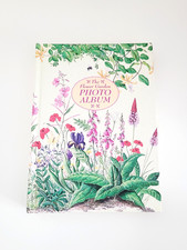 The Flower Garden Photo Album Scrapbook Floral Pattern Vintage 1994