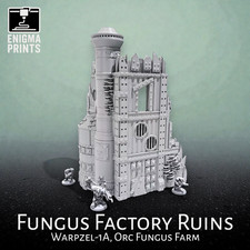 Fungus Factory Ruins - 28mm 3d