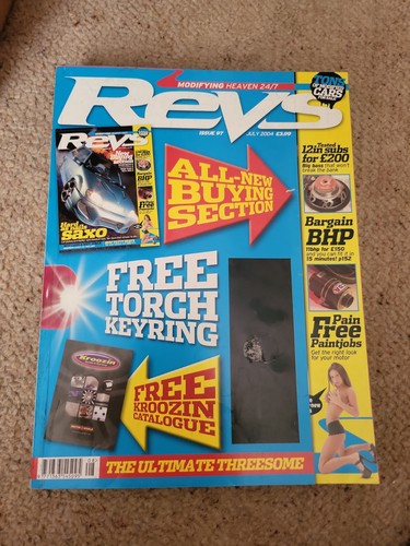 Revs car magazine july - revs,