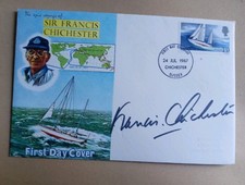 Francis Chichester Signed