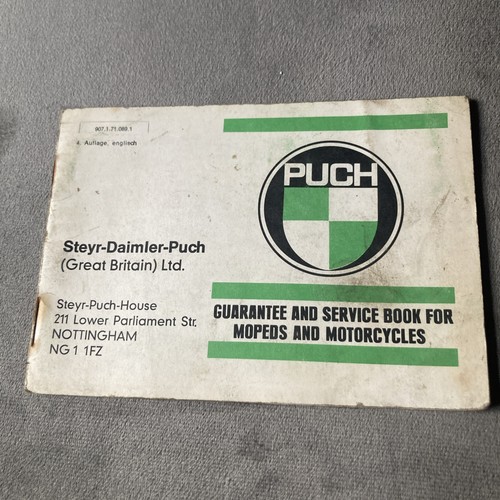 1971 puch maxi moped factory - 1971,