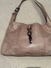 Gucci vintage snakeskin jackie