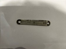 Lucas Magneto Date Plate