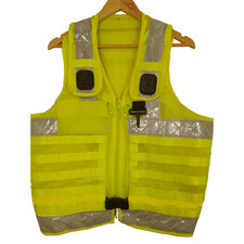 Arktis Molle Tactical Vest Utility Hi Vis Hi Viz Ex Police Security Grade A