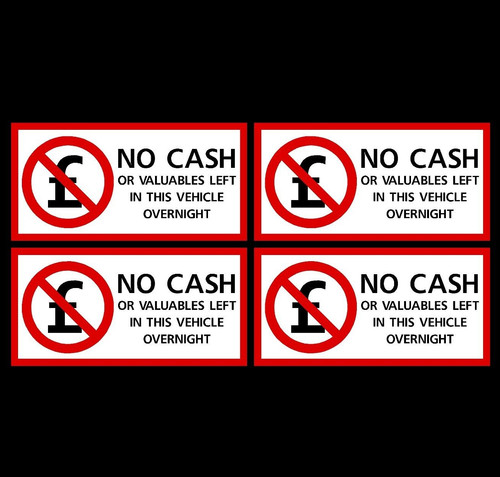 Cash valuables left - no, or