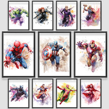 Marvel avengers water colour - water,