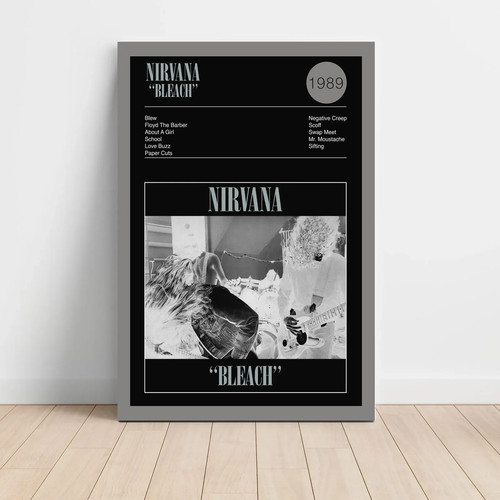 Nirvana bleach fine art - nirvana,