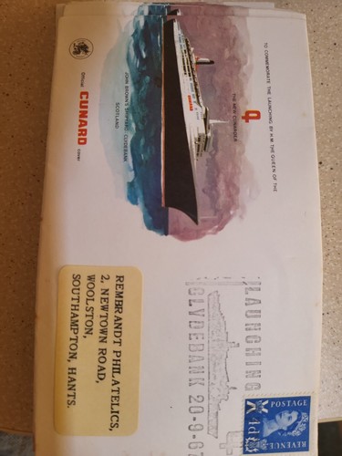20th sep 1967 - official, cunard