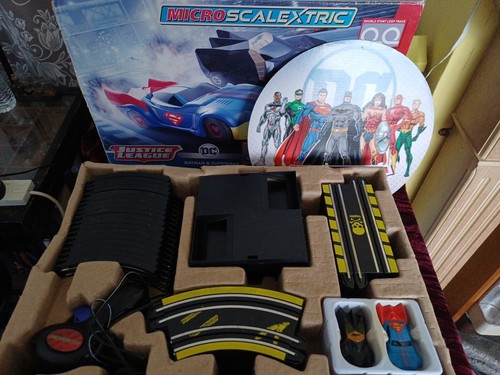 Micro scalextric justice - scalextric, dc