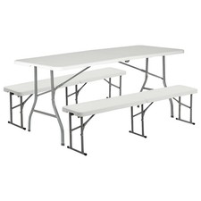 Folding Camping Picnic Table &