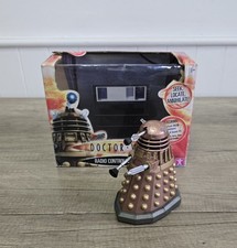 Doctor Who Radio Controlled Dalek Gold Working No Controller 