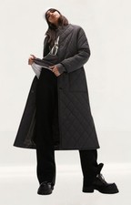 Topshop Womens Grey Coat RRP £95