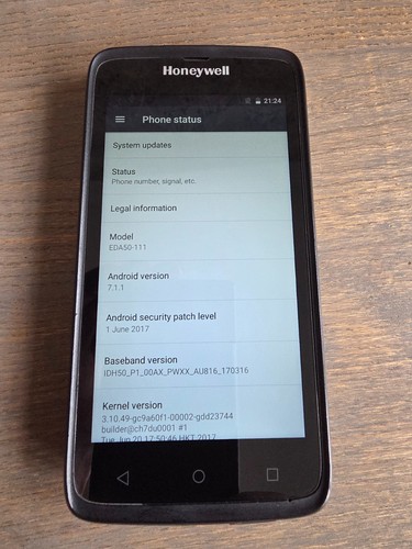 Honeywell scanpal - honeywell,