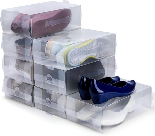 Pack stackable clear - clear, shoe