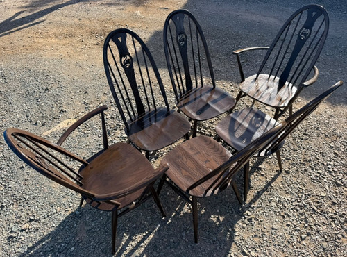 Ercol quaker swan dining - 6,