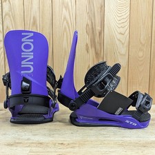 Union STR 2026 Snowboard Bindings - Purple