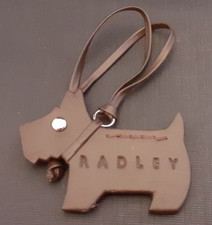 Radley Dog Tags Dog Tag or Handbag Charm Brown