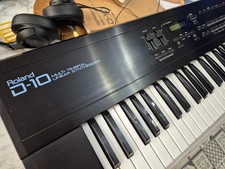 Roland D-10 synthesizer plus operation manual