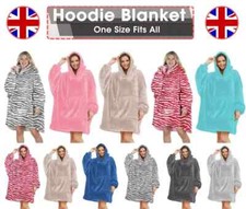 Fleece Hoodie Blanket