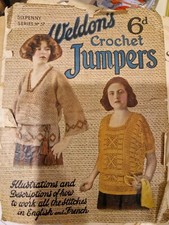 1920s Vintage Weldons Crochet