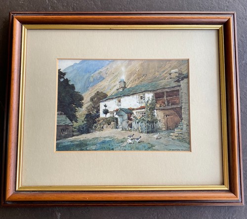 Vintage framed picture a - picture,