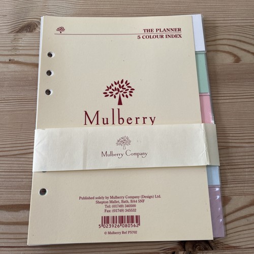 Organiser mulberry planner - organiser,