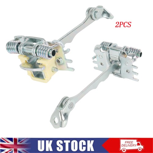 Front door hinge stop check - door,