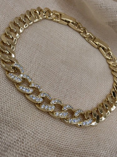 14k gold plated - 14k, cuban