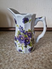  Vintage Jug Floral Ceramic flowers
